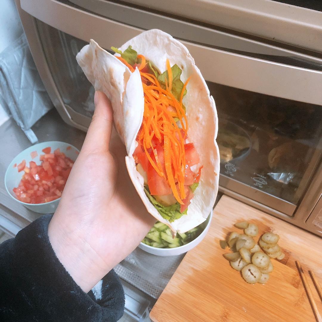 工作冷食便当 3 好吃不用酱的塔克（taco）的做法 步骤9