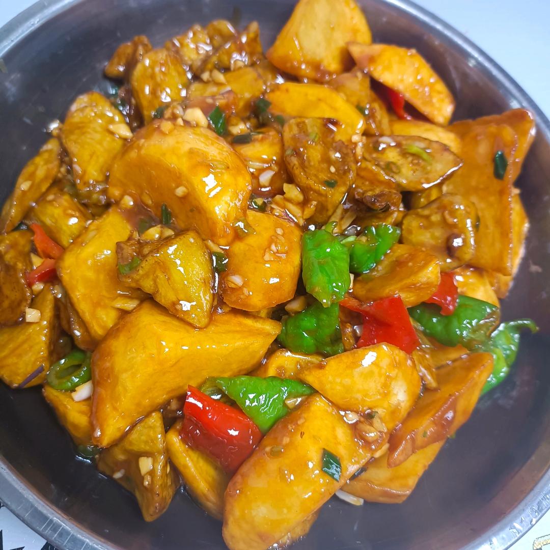 超级下饭的地三鲜