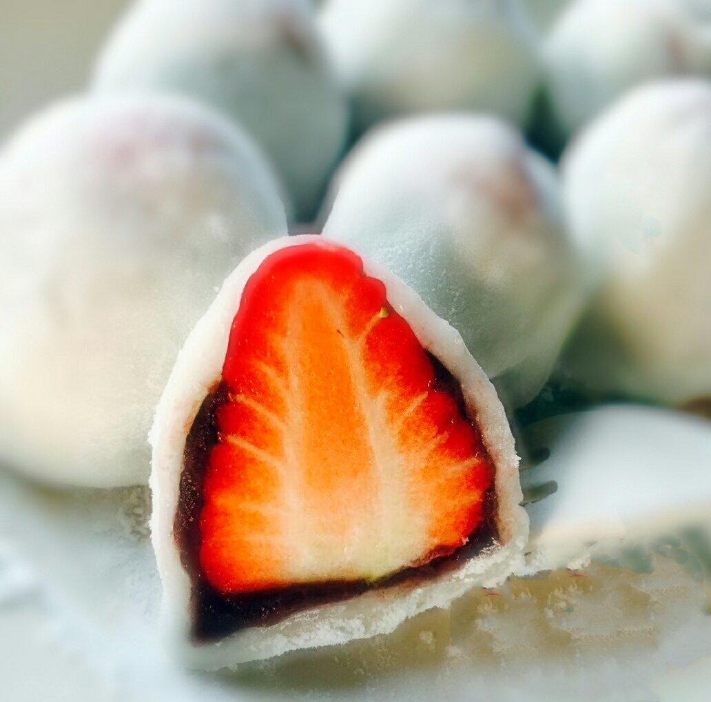 独家研发不会硬的4味网红大福