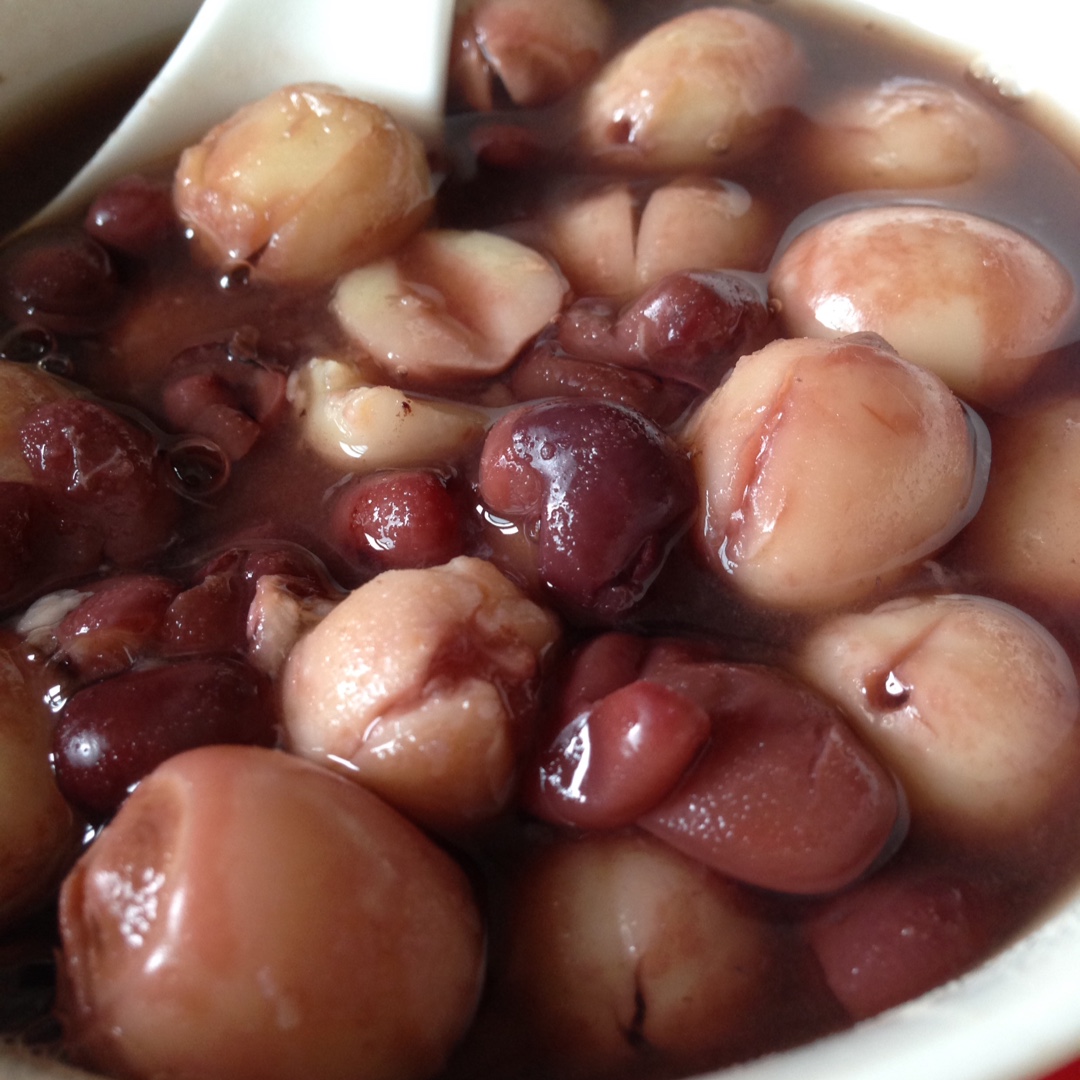 安妮烨子做的红豆莲子羹