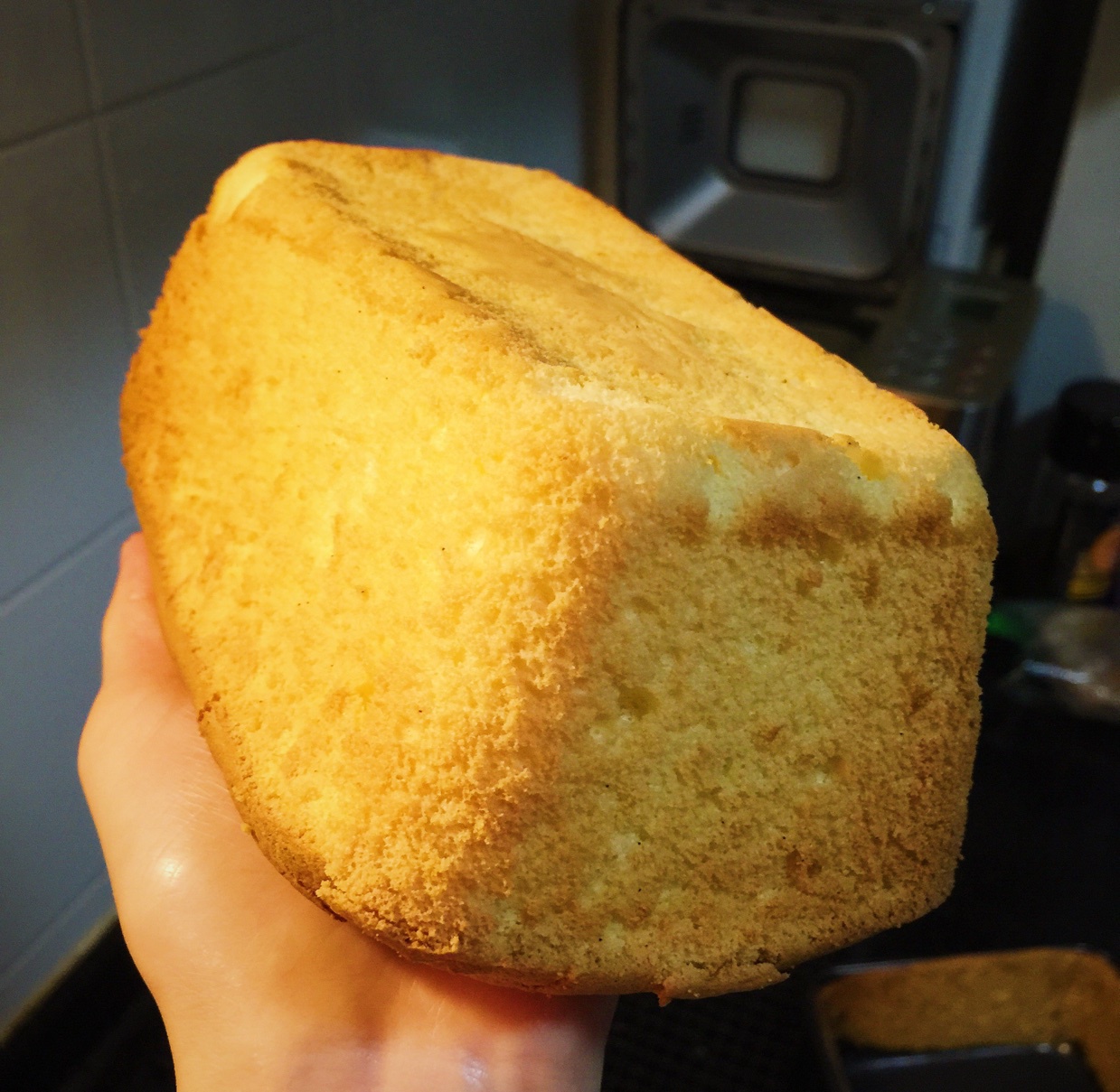 戚风蛋糕脱模（手脱）