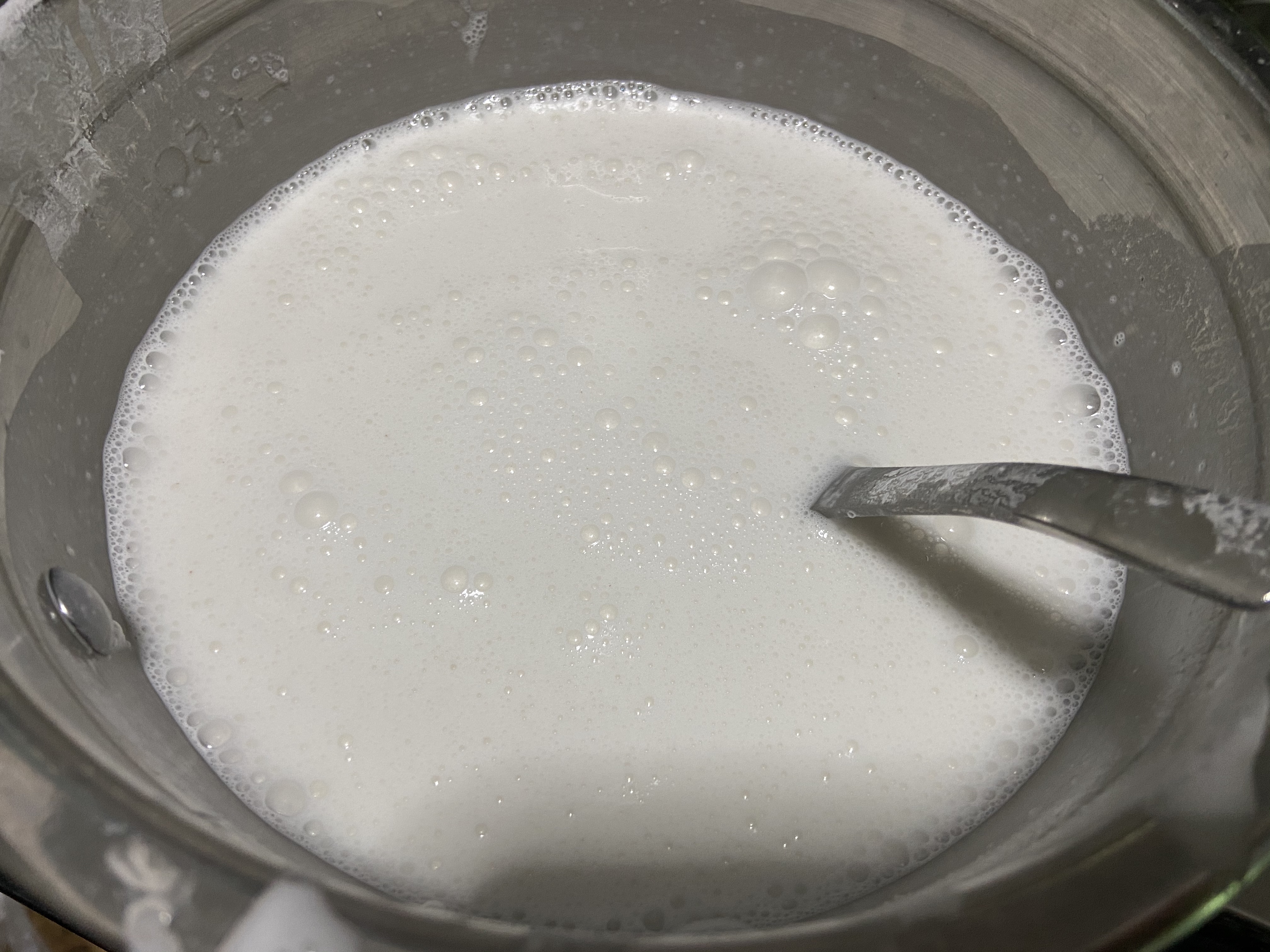 纯米浆手工肠粉的做法 步骤2