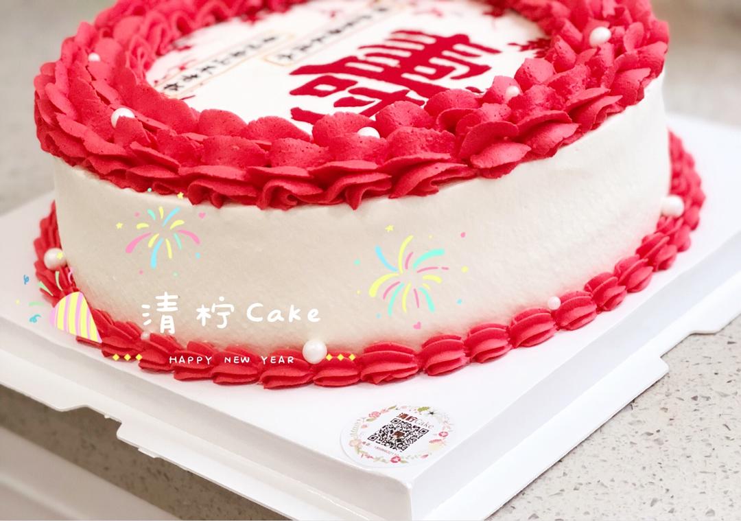 《Tinrry+》草莓奶油蛋糕（8寸配方）