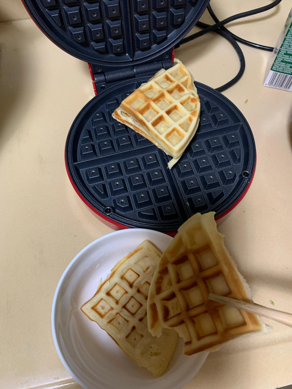 无泡打粉华夫饼(早餐机版)