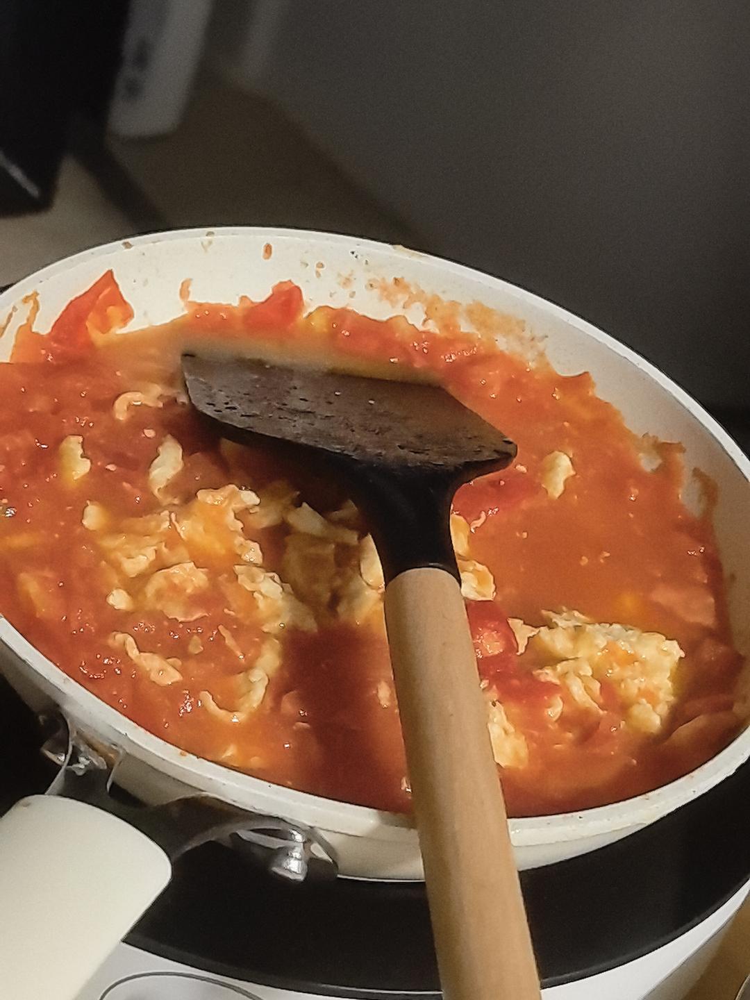 超嫩滑的番茄炒蛋