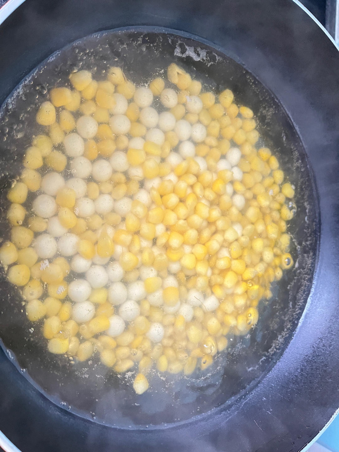 玉米小汤圆