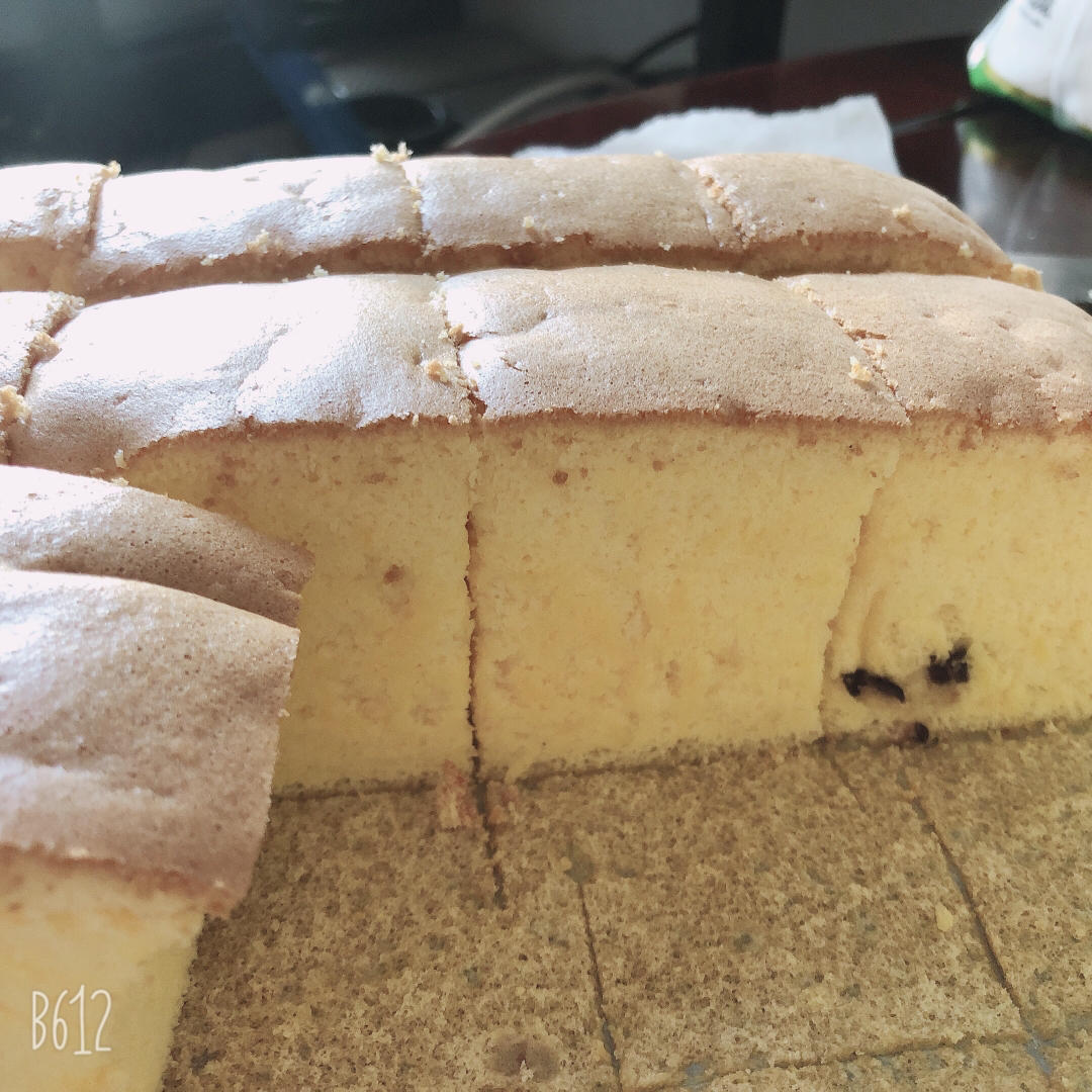 网红爆款芝士古早味蛋糕