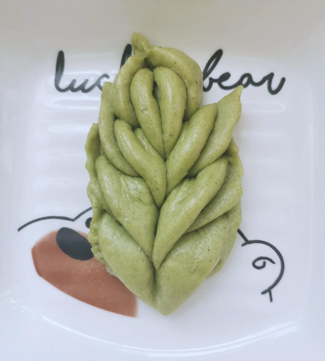 菠菜柳叶馒头