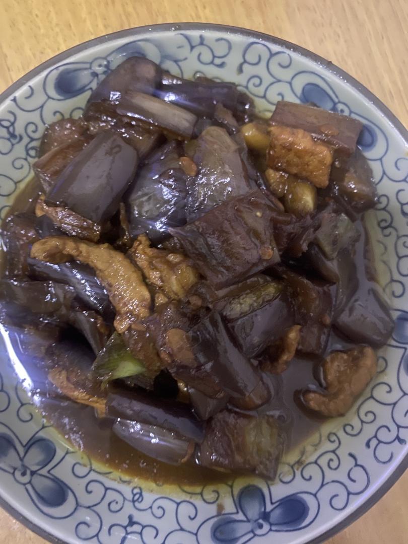 茄子炒肉