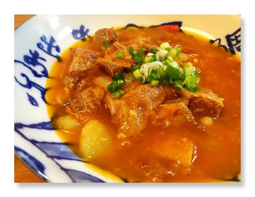 【番茄土豆炖牛腩】