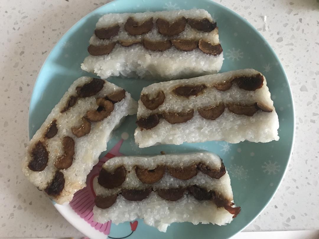 红枣豆沙切糕