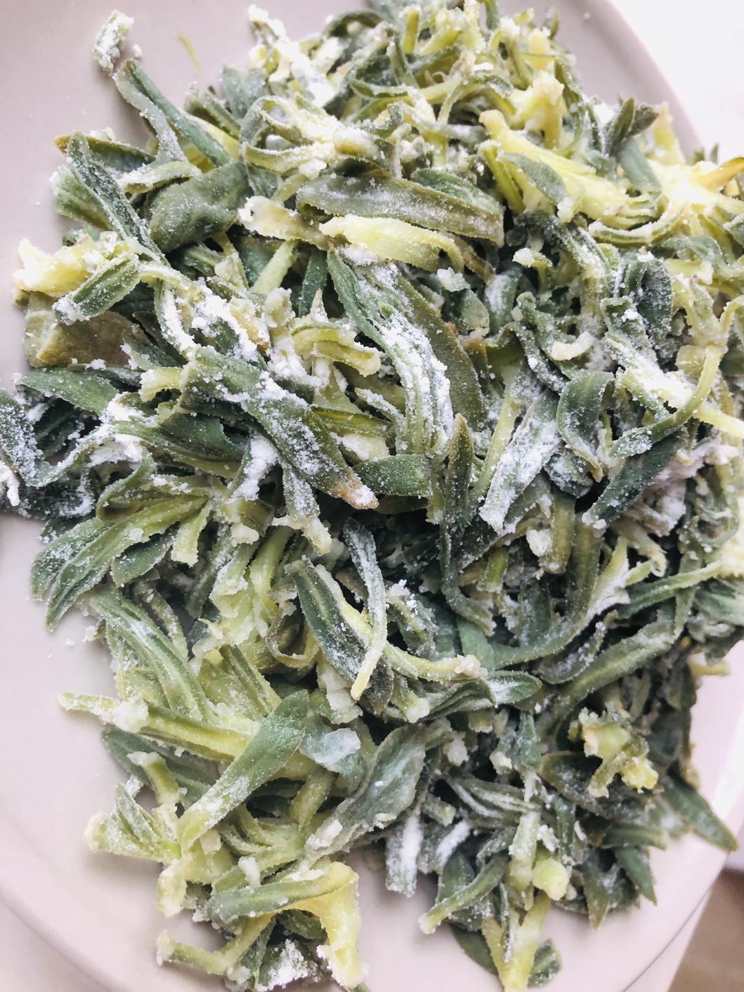 这次正经的蒸面条菜