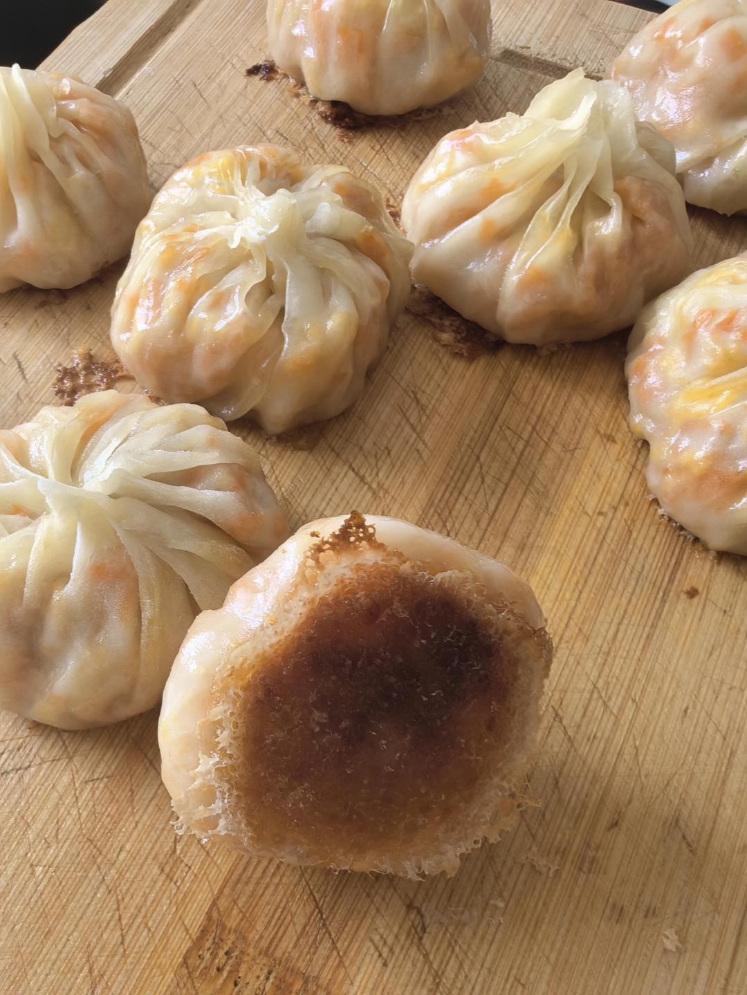 素馅胡萝卜鸡蛋水饺