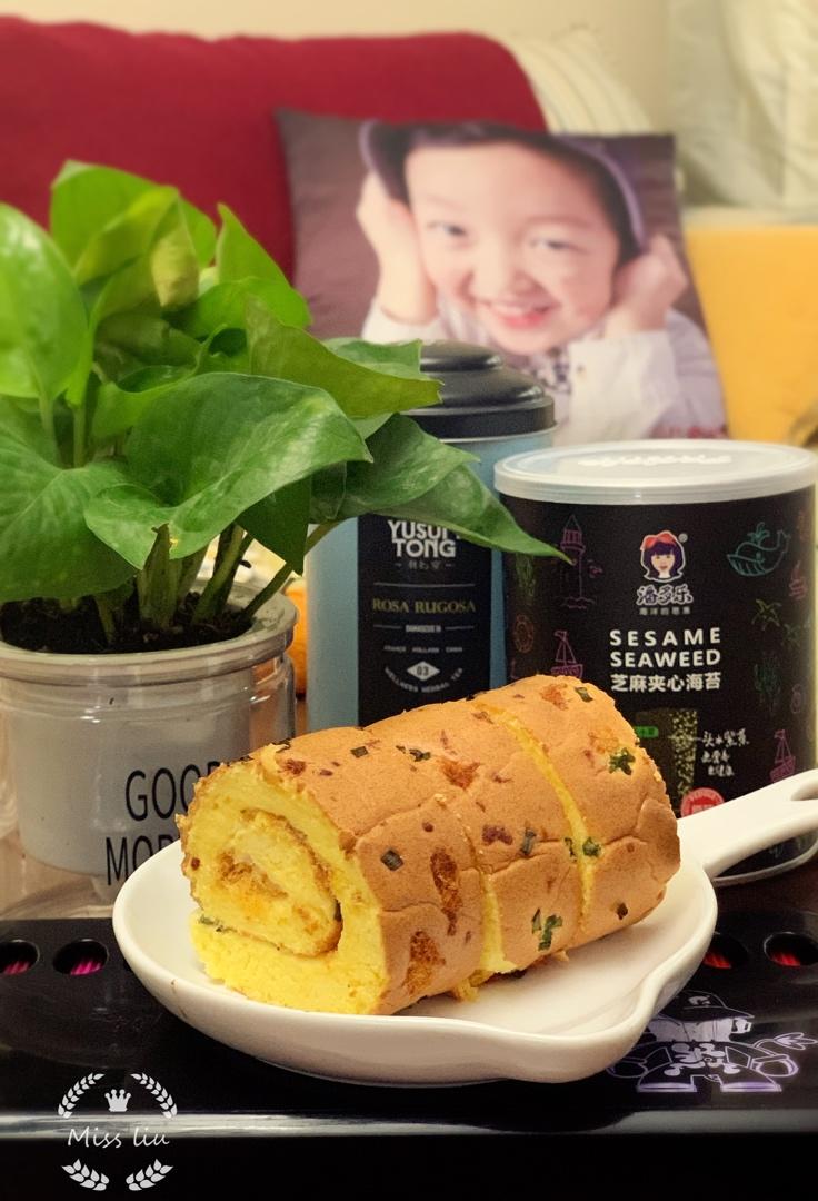 怎么卷都不裂的肉松蛋糕卷