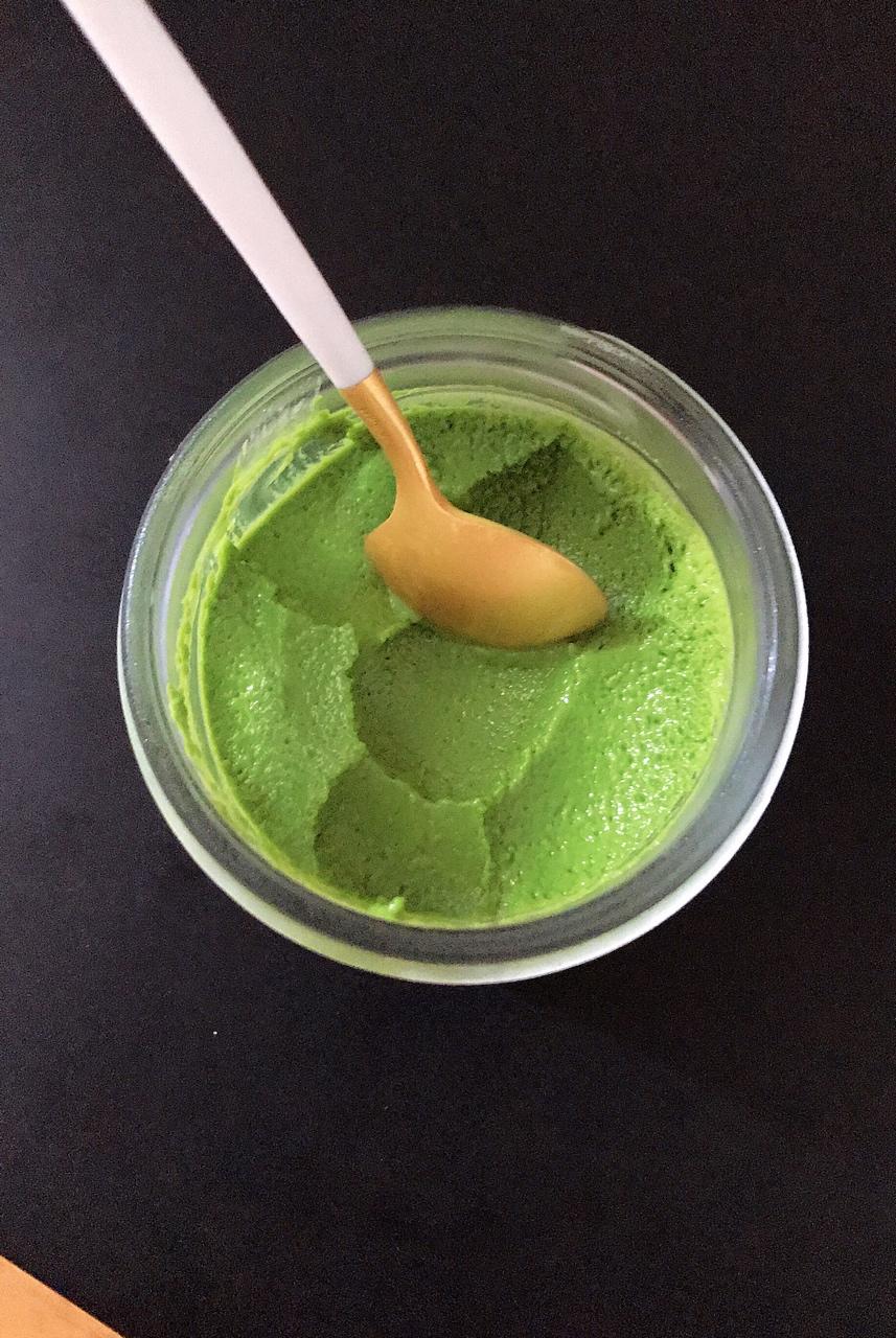 「半糖主义 · 抹茶」  抹茶豆腐布丁