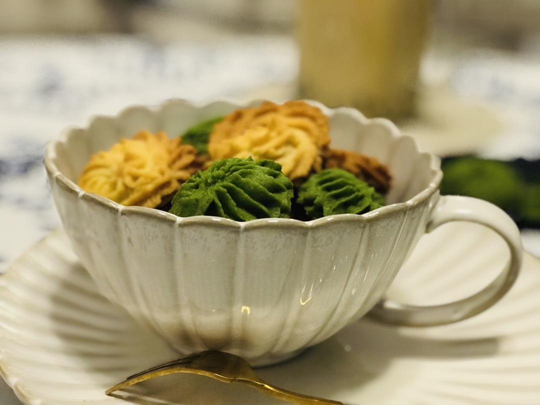 零失败花纹超级立体的黄油曲奇