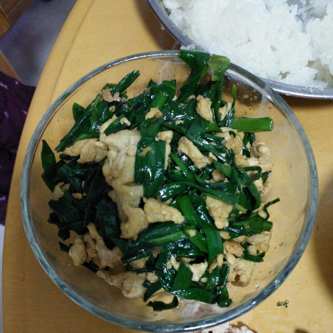 韭菜炒鸡蛋
