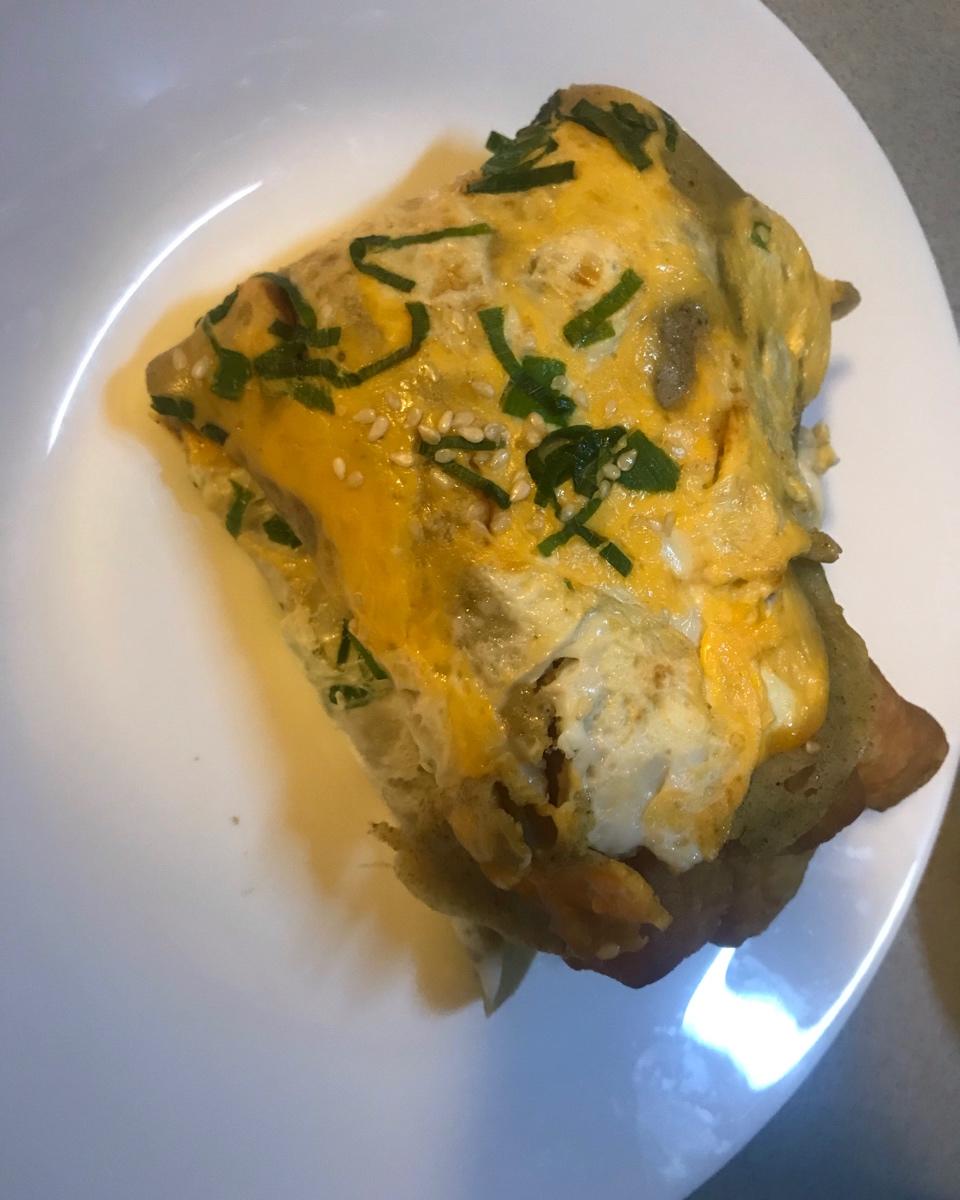 天津卫的早餐～煎饼果子
