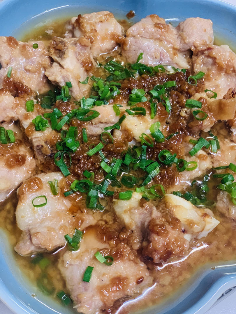 好吃下饭的蒜蓉豉汁蒸排骨