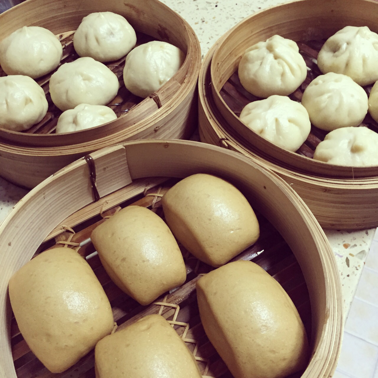 节省一半时间的大包子（另付翠绿菜包子，肉包子，腹黑包子食谱）