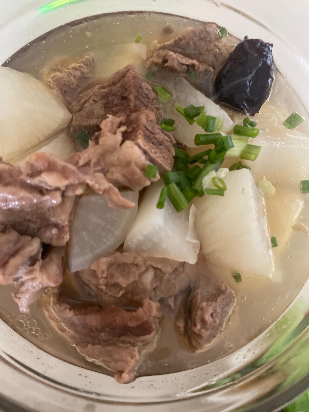 清汤萝卜牛腩