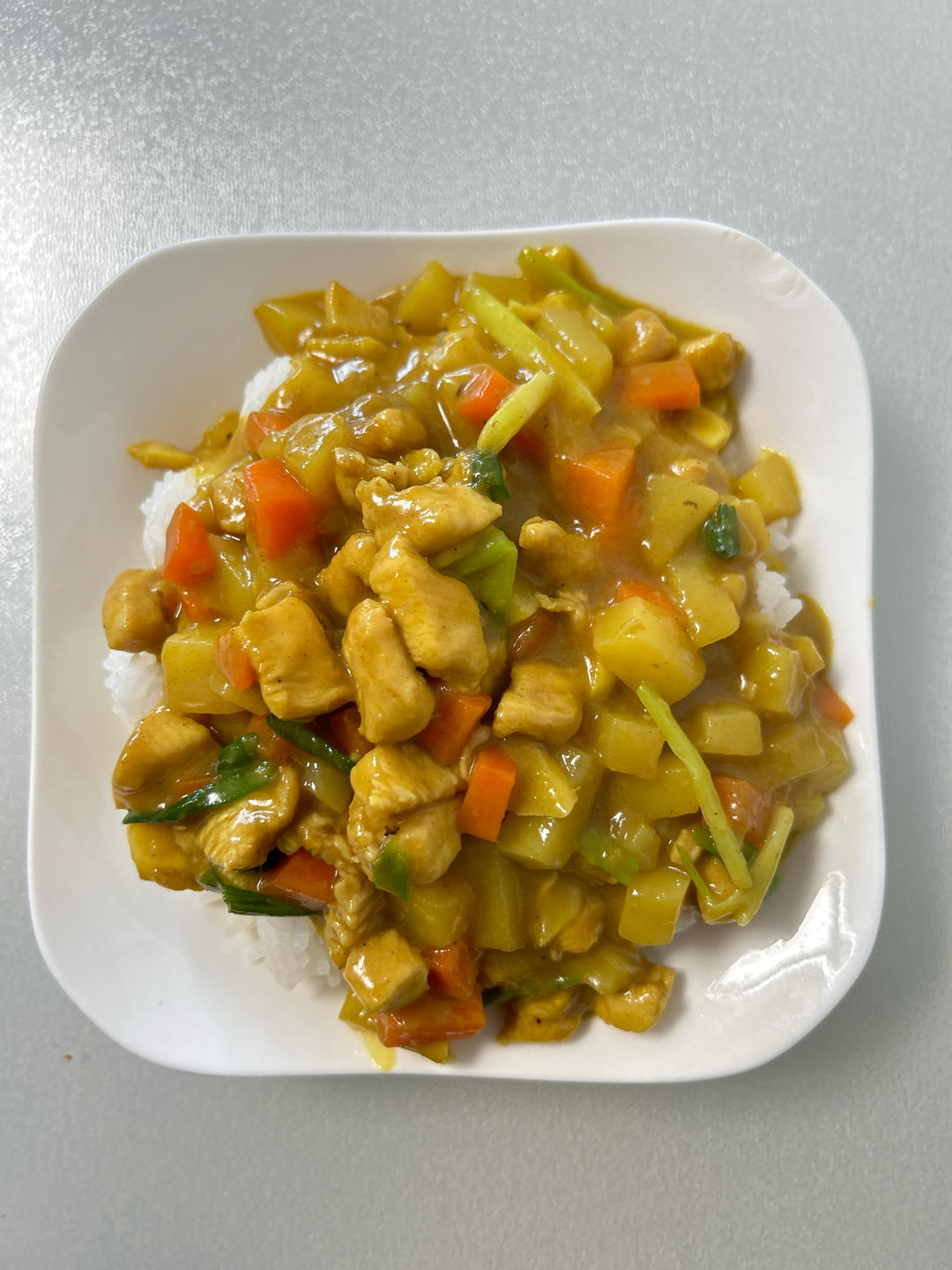 下饭菜——咖喱土豆鸡胸肉