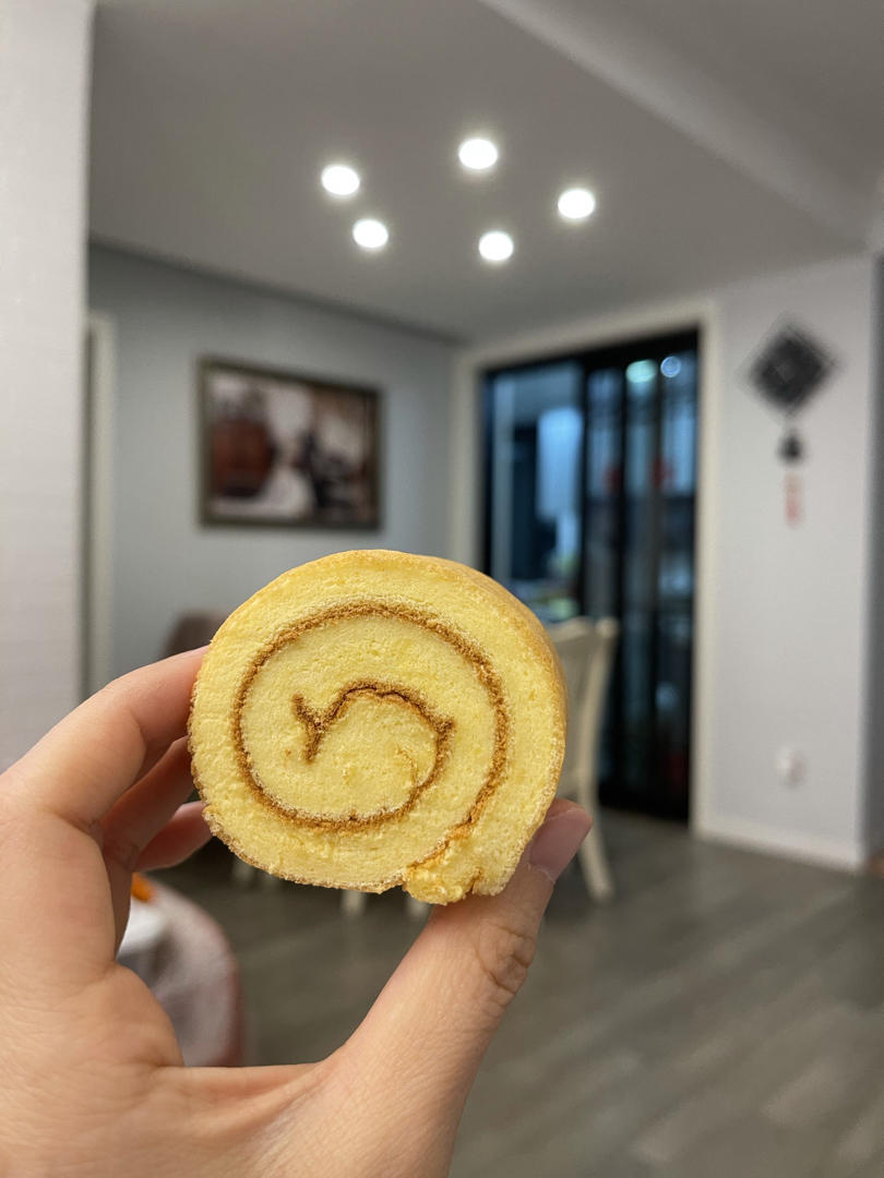 原味蛋糕卷，卷不裂，不掉皮‼️