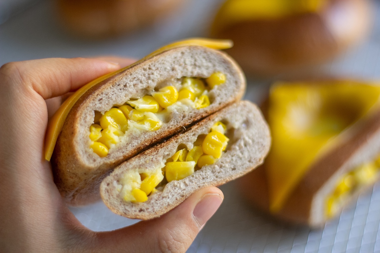 全麦玉米芝士贝果🌽解锁芝士玉米全新吃法的做法 步骤9