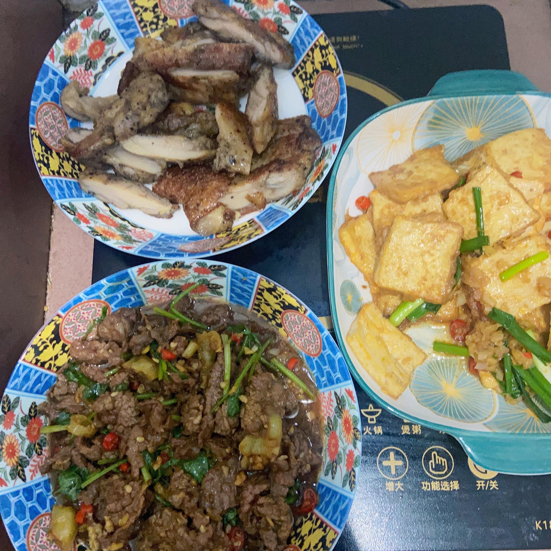 外焦里嫩的香煎豆腐