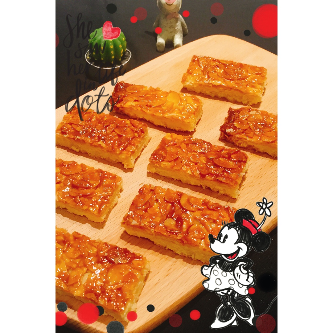 佛罗伦汀饼干（蜂蜜焦糖杏仁薄饼）