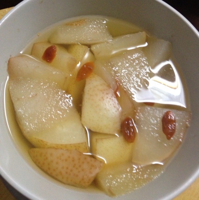 米小溪做的雪梨炖冰糖