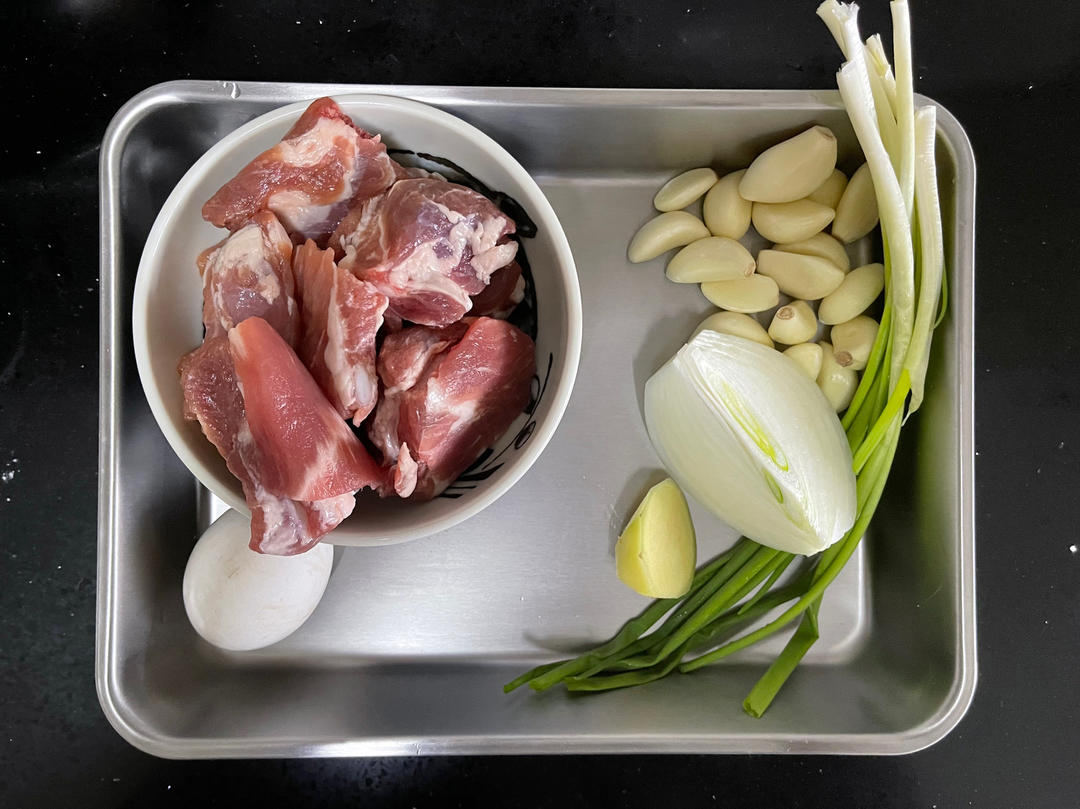 蒜香椒盐排骨【2月北鼎珐琅锅食谱】