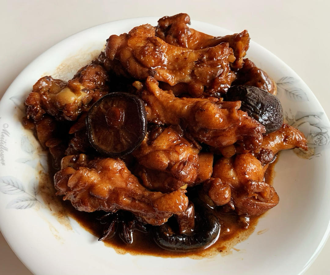 红烧香菇鸡翅根