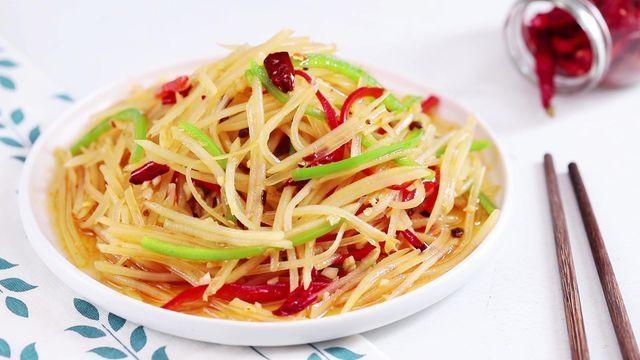 酸辣土豆肉丝