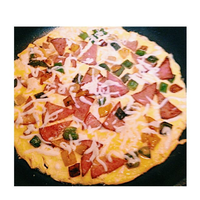 Omelet Pizza （蛋饼匹萨）