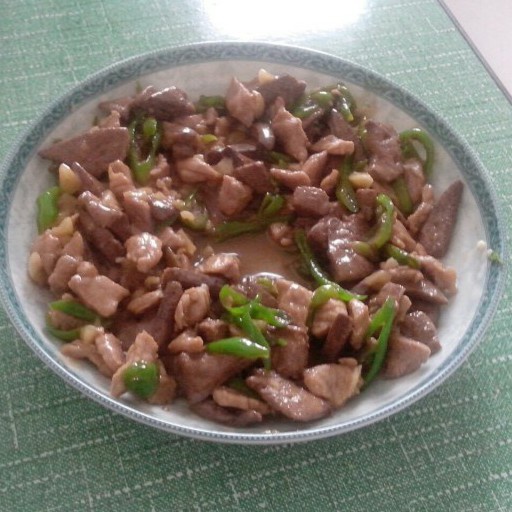 青椒炒猪肝