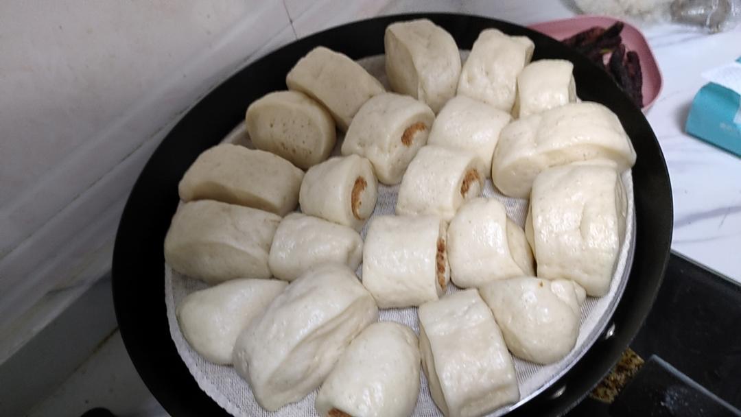 一发奶香小馒头，口感特别好！