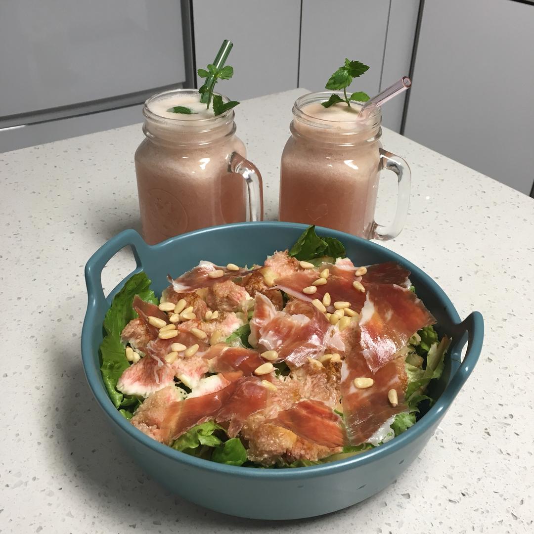 西班牙火腿无花果沙拉