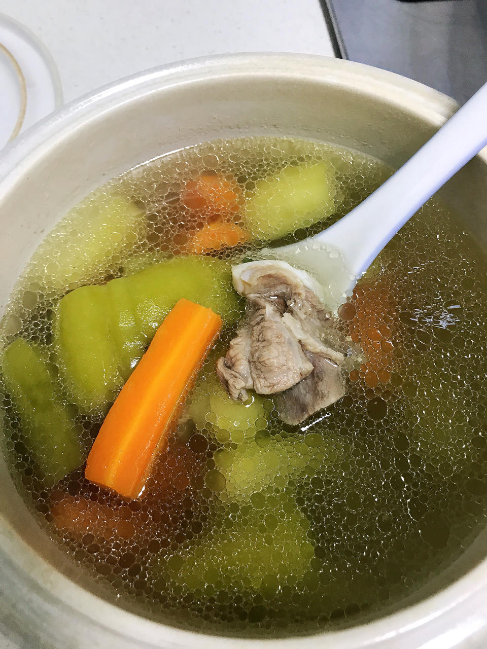 佛手瓜排骨汤