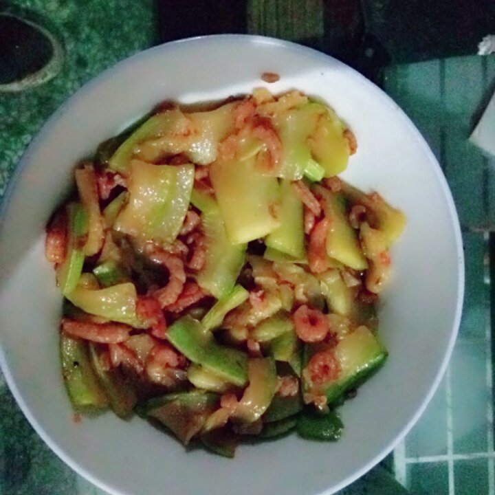 虾皮清炒西葫芦