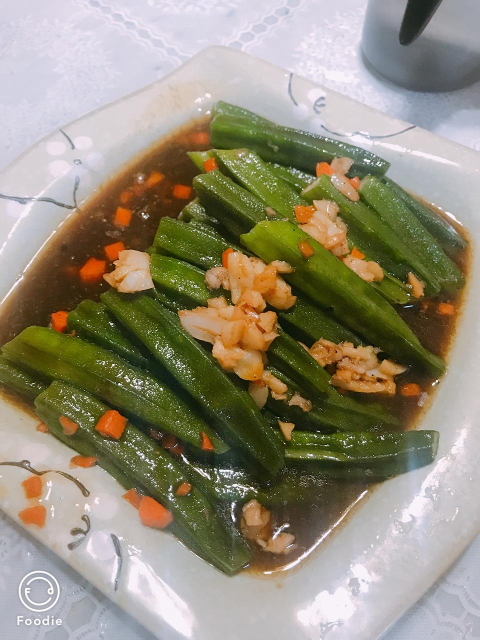 蒜蓉秋葵