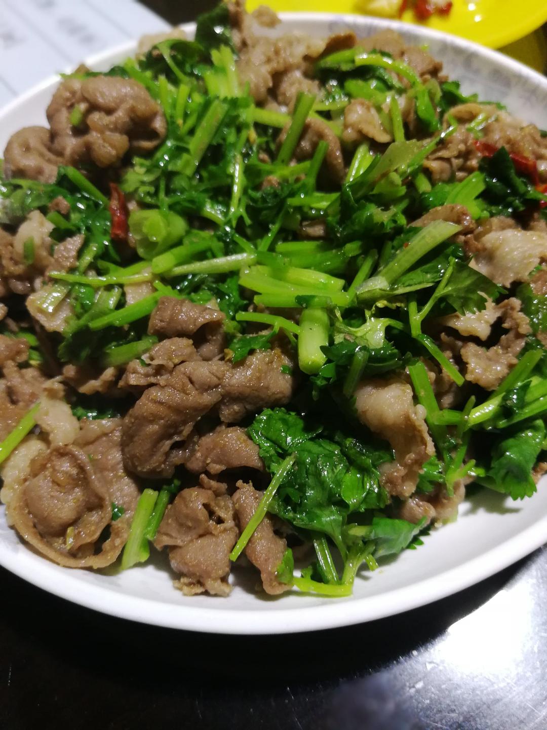 孜然羊肉片
