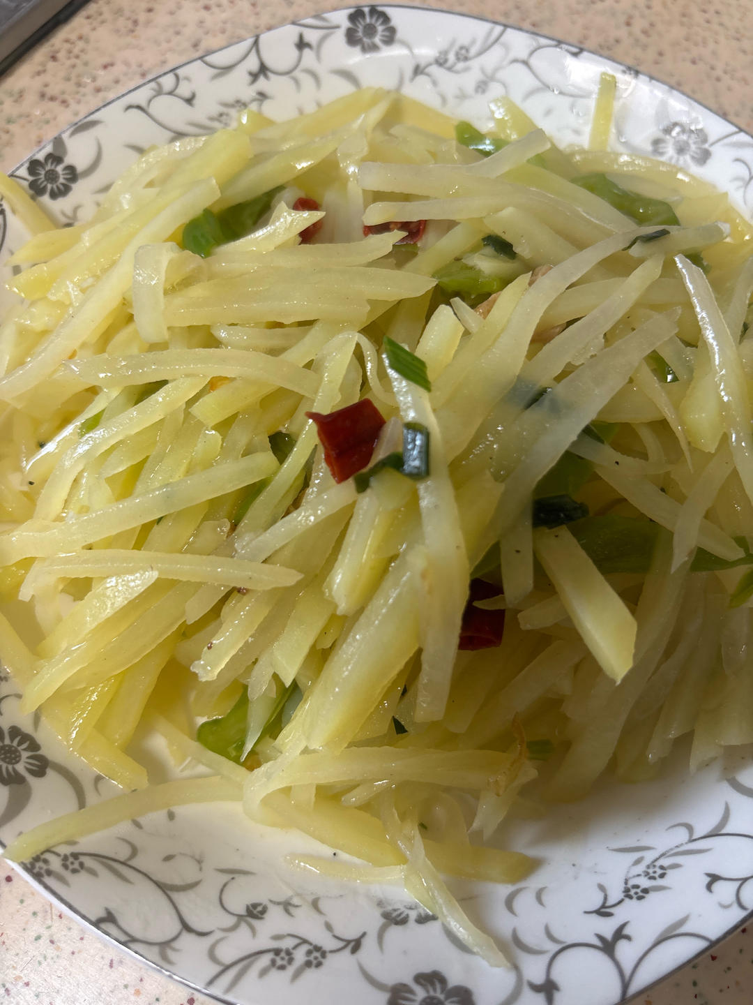醋溜土豆丝（家庭版小炒）