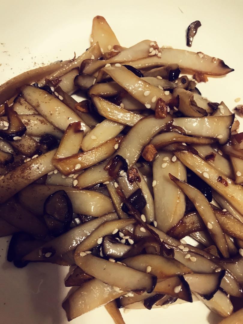 干煸杏鲍菇