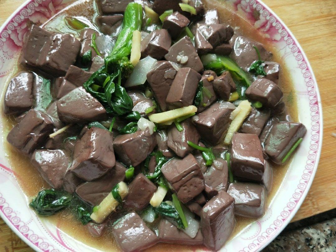 快手煮猪红