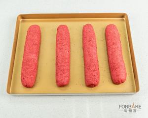 草莓魔法棒面包的做法 步骤11