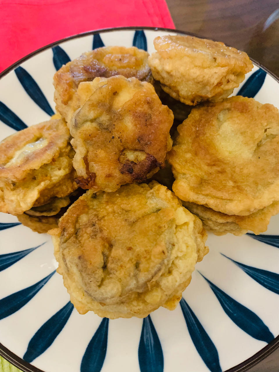 酥炸茄盒￨外酥里嫩