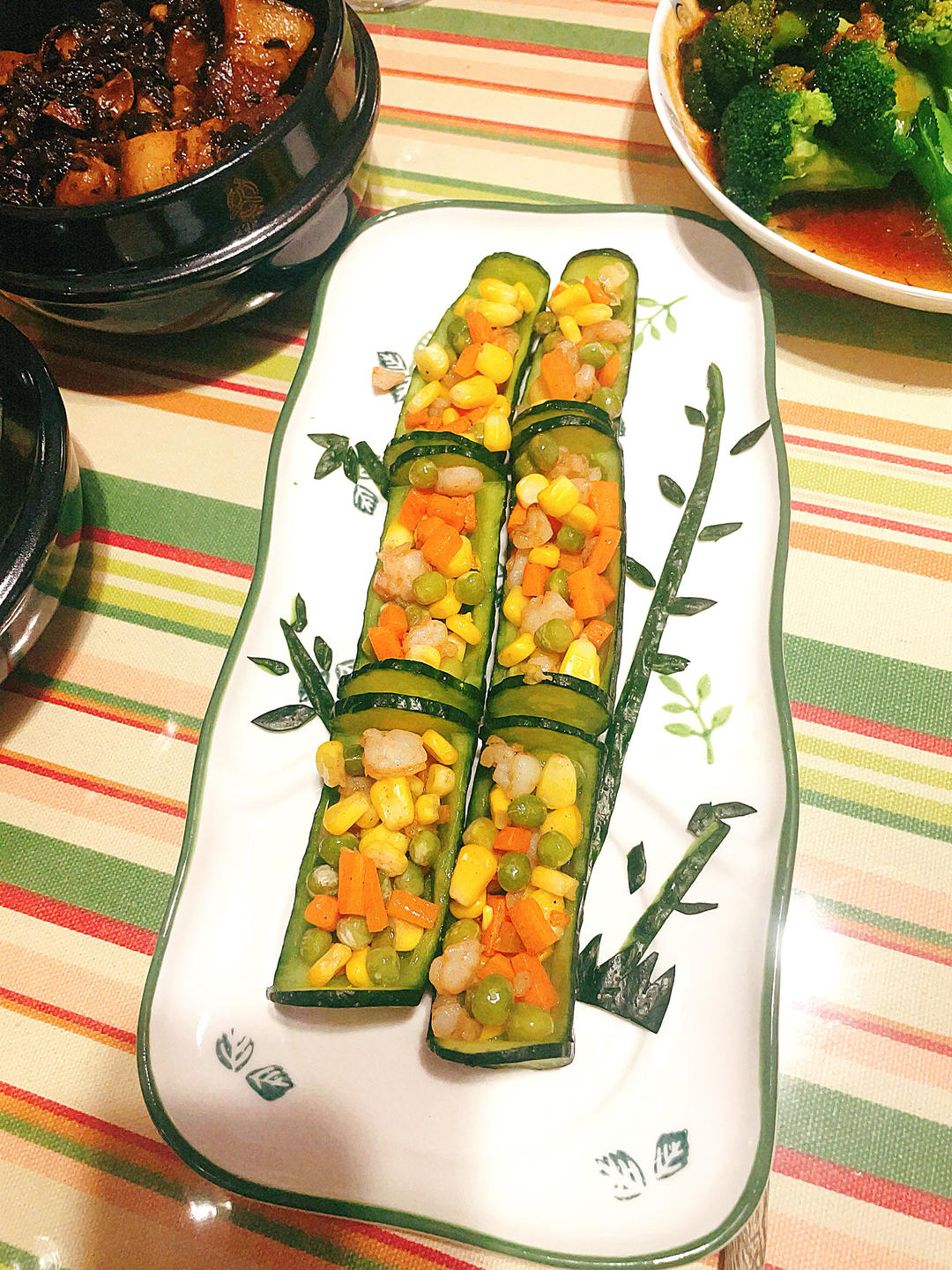 翠竹报春节节高