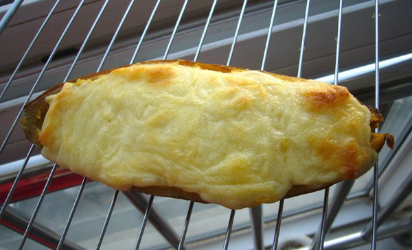 奶油芝士焗番薯