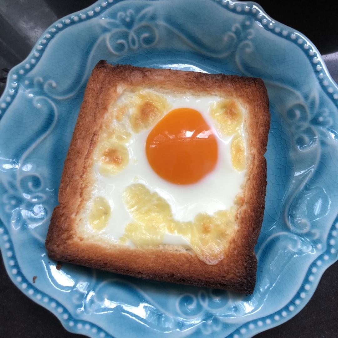 鸡蛋芝士烤吐司